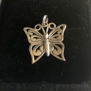 .925 Silver Butterfly Pendant